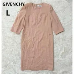 GIVENCHY ジバンシー ワンピース 膝丈 42 ゆったりサイズ ピンク Lのサムネイル