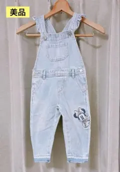 ⭐︎美品⭐︎ミニーマウス デニムオーバーオール サロペット 95cm