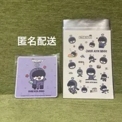 TXT PPULBATU フムニャリンGiGO特典 コースター＆転写シール