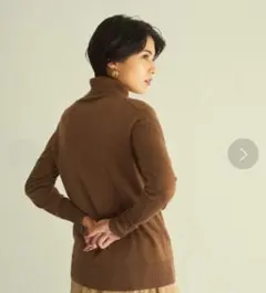 未使用タートルネックスタンダードニット