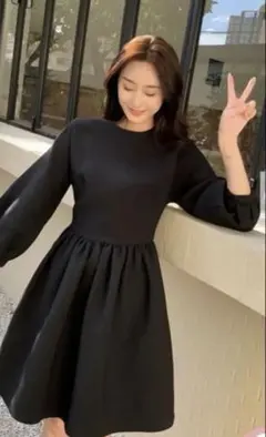 【BIRTHDAY BASH】パフワンピース