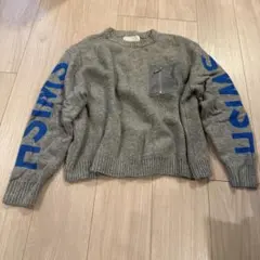 Mylanka グレー 長袖セーター