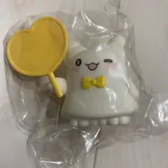 シークレットクリップ付きマスコット　はなまるおばけ