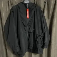 MILKFED. ナイロンジャケットブラック Sサイズ（フード付き）