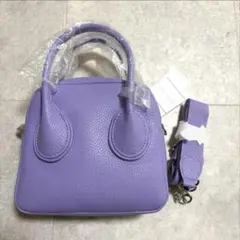 新品コントロールフリーク　キャセリーニ　2way ミニバッグショルダー　パープルのサムネイル