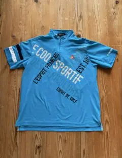 le coq sportif ゴルフシャツ 水色