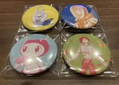 うすた京介 ワールド展 表情缶バッジ 4枚セットコンプリート