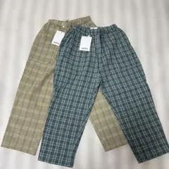 シェフパンツ　ズボン　110cm 2枚セット　秋夏のサムネイル