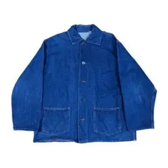 ⭐︎お値下げ⭐︎nest Robe リネンデニムカバーオールシャツジャケット nest Robe : 25ss リネンデニムカバーオールシャツジャケット - メルカリ