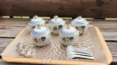 茶碗蒸し 5客セット　新品未使用のサムネイル