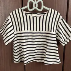美品グリーンレーベルリラクシング　ボーダー　Tシャツ トップス カットソー115