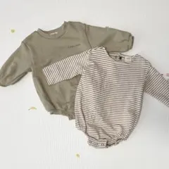 monbebel等、ロンパース、レギンスセット（3-6m）