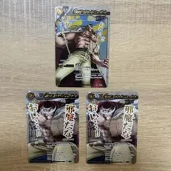 ミラバト ワンピース ミラクル白ひげ2枚 / 黒ひげ / カリブー 4枚セット ミラバト ワンピース ミラクル白ひげ2枚 / 黒ひげ / カリブー 4枚