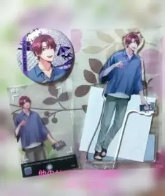 ツキプロ ツキショ わんぱく Growth 藤村衛 アクスタ 缶バッジ セット