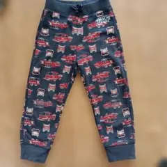 GAP 消防車柄 ロングパンツ 110cm 5year
