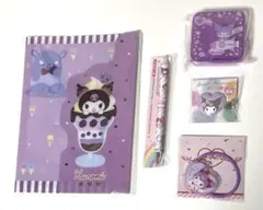 サンリオ クロミ5点 ファイル 小物ケース ヘアピン ヘアゴム セブンイレブン