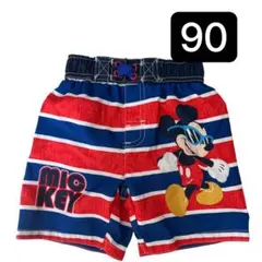 ミッキーマウス 子供水着 90