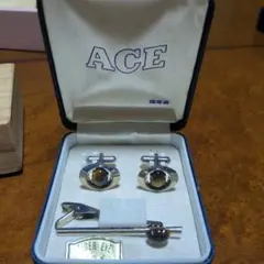 ACE タイガーアイ カフスボタン セット
