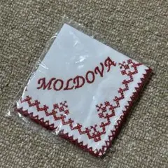 大阪関西万博 moldova モルドバ館 刺繍 ハンカチ