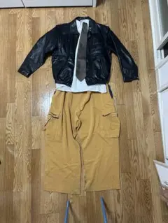 Timberland カーゴパンツ スウェットカーゴ　極太　90s 80s 古着のサムネイル