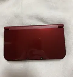 【美品】 Newニンテンドー3DS LL メタリックレッド」 初期化済み。
