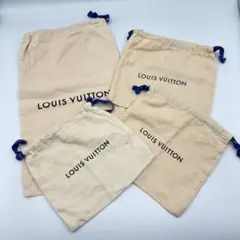 【美品】ヴィトン 保存袋 巾着 ダストバッグ 小物用 セット売りのサムネイル