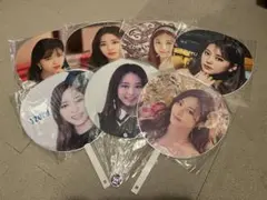 TWICE ツウィ　ジョンヨン　うちわ 7点セット
