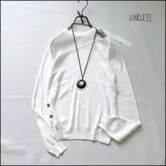 【美品】LOVELESS 女優さんもドラマで着用した可愛いニット　老け見え防止のサムネイル