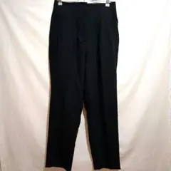 ZARA ハイウエスト ワイドパンツ 黒 きれいめ オフィス シンプル M