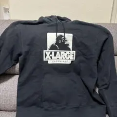 X-LARGE ゴリラロゴ ブラックパーカー
