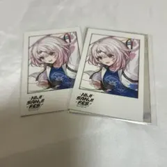 にじさんじフェス2023 キービジュアル チェキ風カード 椎名唯華