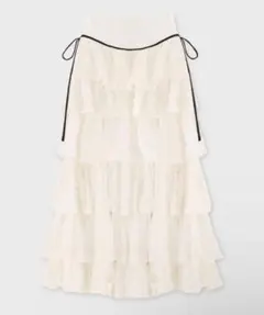 m.me.eme ロージーシフォンオフショルベアトップス、マーメイド