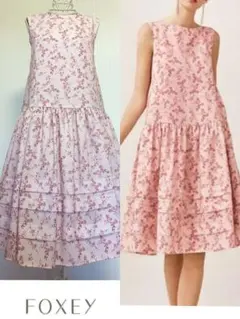 新品同様✨'23年 フォクシー ジャルディーノボタニカ 花柄ドレス