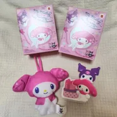 マクドナルド　ハッピーセット　マイメロディのマスコット　クロミマルチスタンド