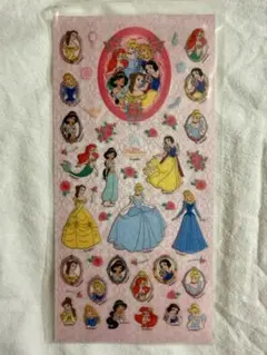 ディズニー ディズニープリンセス シール 平成レトロ