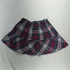 ★tommy girl チェック柄フリルスカート Mサイズ レディース
