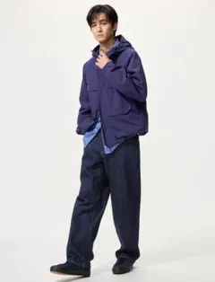 UNIQLO　ワイドストレートジーンズ