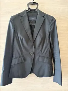 Burberry ブラック テーラードジャケット 38