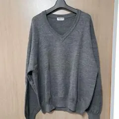 MUNSINGWEAR GRAND SLAM グレー Vネックニット ELサイズのサムネイル