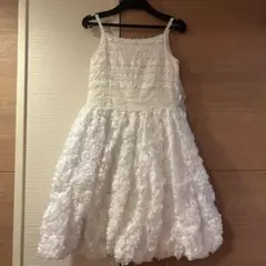 mezzo piano キッズ ドレス ホワイト 140cmのサムネイル