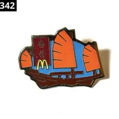 342 ヴィンテージ ピンズ ピンバッジ　マクドナルド