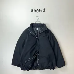 /ungrid ミドル丈中綿ルーズブルゾン ジャンパー