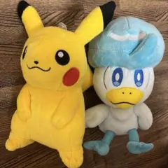 ポケモン ぬいぐるみ ピカチュウ クワッス 2体セット