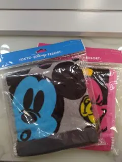 未開封　ミッキー　ミニー　ハンドタオル