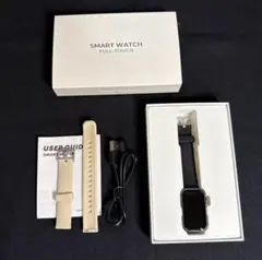 新品同様 iPhone、アンドロイド対応 スマートウォッチ 1.47インチ