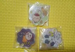 ちいかわ きゃらシャカ チャームグミ くりまんじゅう シーサー あのこ 3点