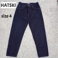 HATSKI ルーズテーパード 和紙デニム 濃紺