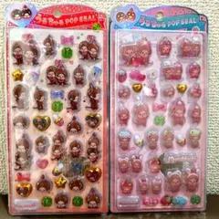 【正規品】モンチッチ うるちゅるポップシール 2種セット