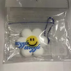 wiggle wiggle フラワーチャーム ホワイト スクイーズ