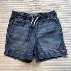 Ralph Lauren ラルフローレン　ハーフパンツ デニム　8T ロゴ